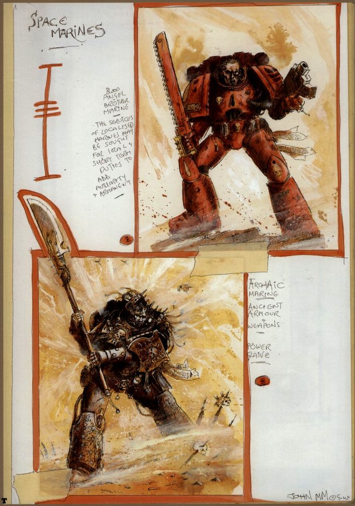 La Volonté de l'Empereur de John Blanche (Art Book) - Page 2 692852Blanche9