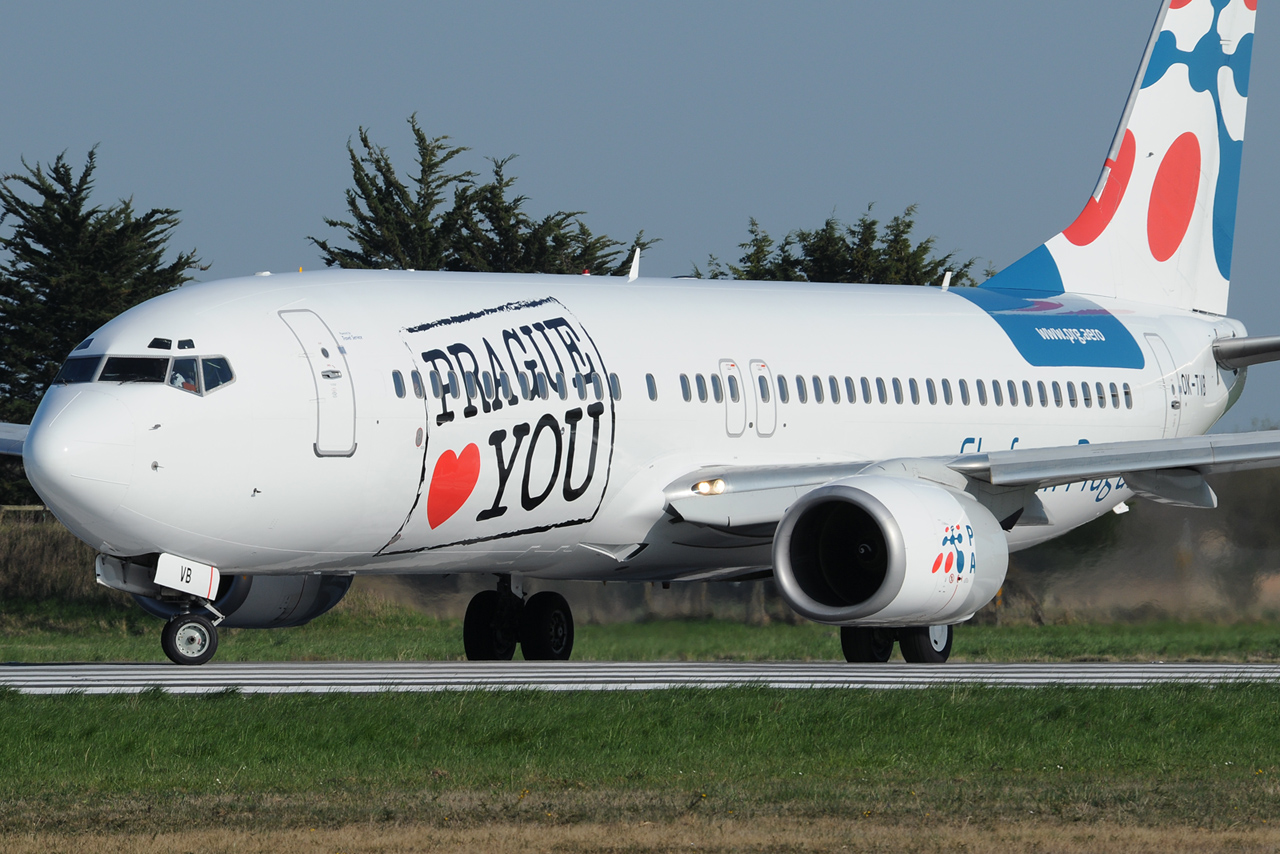 [04/05/2013] 737-8Z9 Travel Service (OK-TVX) "Prague loves you" c/s 696361DSC9072