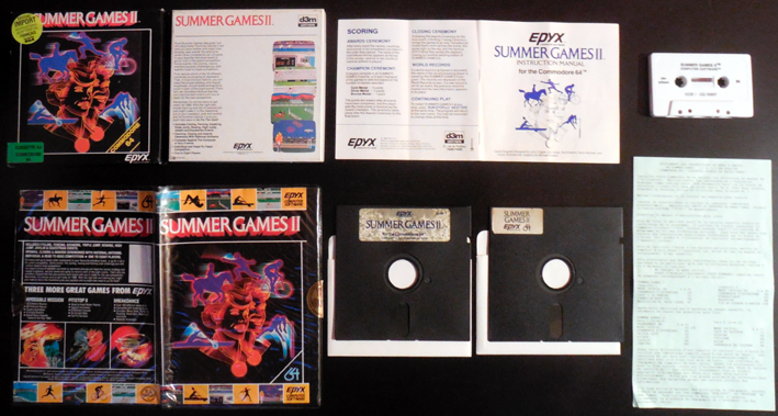 amiga - [VDS] Un C128, du C64 et de l'Amiga... 702271SummerGamesII