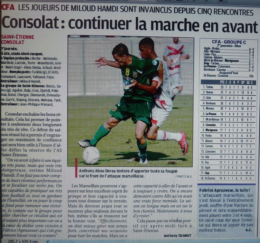 CONSOLAT MARSEILLE // CFA - Page 16 703769P1220574