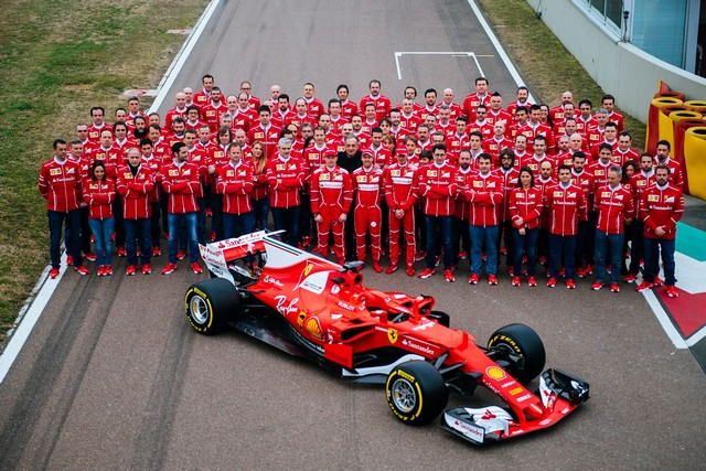 F1 2017 - Ferrari a presenté sa nouvelle monoplace, la SF70H 70491716836600