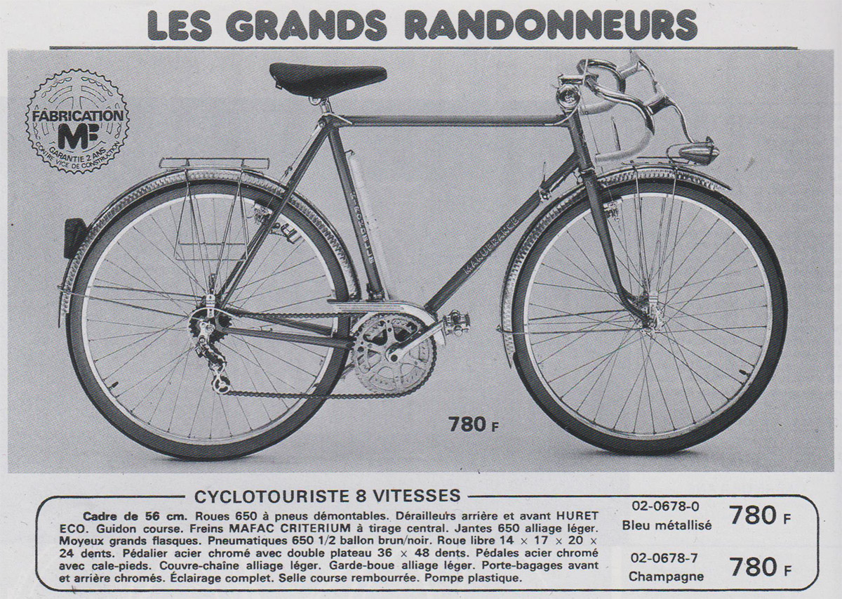 Manufrance modèle HIRONDELLE 650B76 710262Image