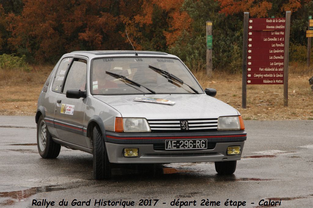  [30] [30/09 et 01/10/2017] 15ème RALLYE DU GARD HISTORIQUE - Page 3 716967DSC03310