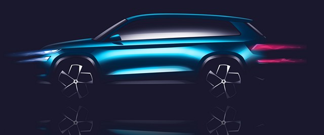 L’étude stylistique SUV ŠKODA VisionS en première à Genève 72311303VisionS