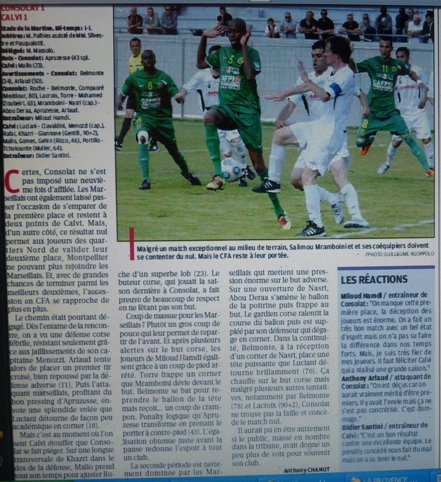 FC CALVI // CFA JOUEURS ET COACHS  - Page 3 724983P1170136