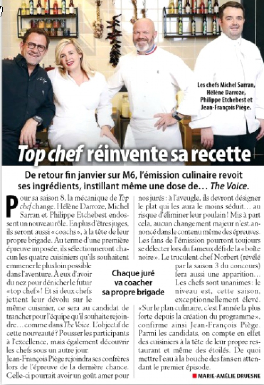 Top Chef 2017 - Presse 726033Topchefteleloisirs