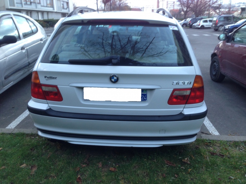 Ma nouvelle acquisition une BMW 320iA Touring 726485IMG5202
