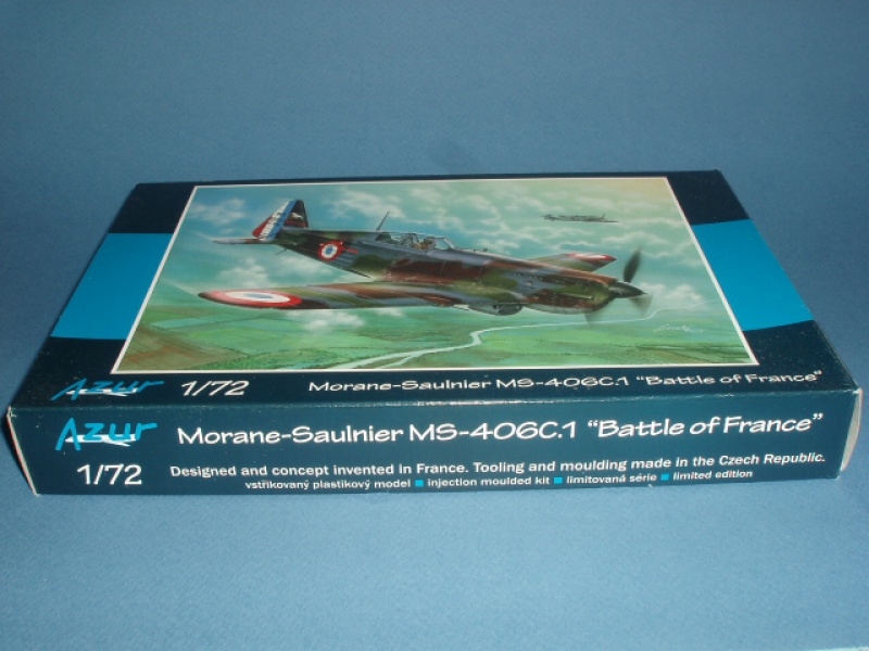 [AZUR FRROM] MORANE SAULNIER MS 406 C1 1/72ème Réf A109 729286airfix179