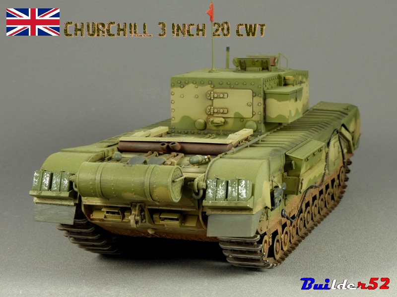 CHURCHILL 3 Inch 20 CWT  -  AFV CLUB 1/35 733308P1030058