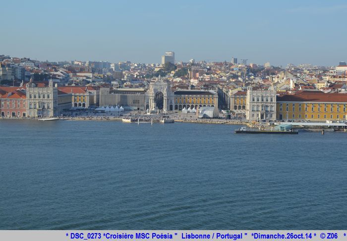 ESCALE Croisière MSC Poésia à Lisbonne/Portugal  26Oct.14  734245DSC0273