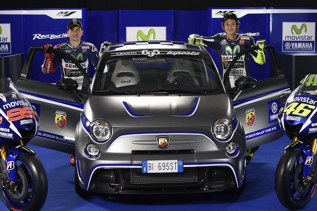 Abarth aux côtés du Team Movistar Yamaha MotoGP 734840150128AbarthYamaha398