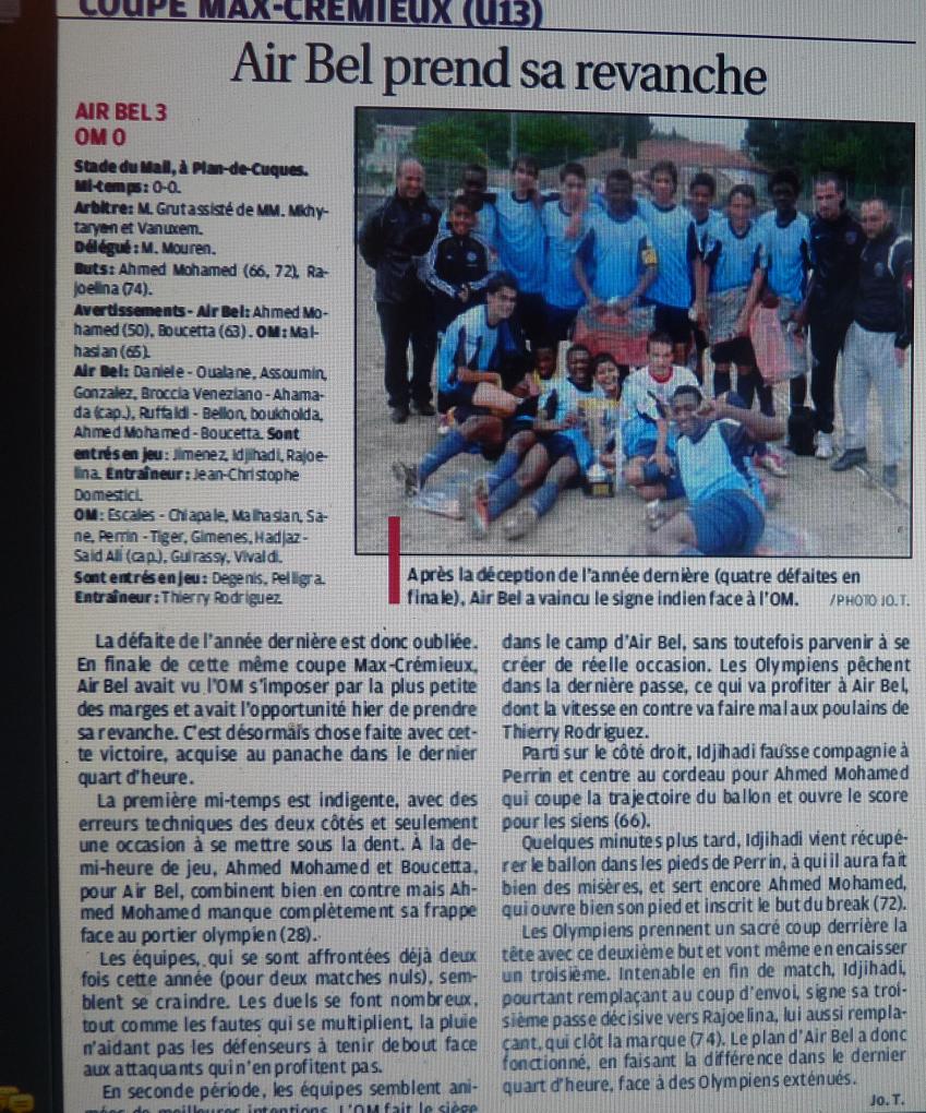 OM // AUTRES EQUIPES DE JEUNES U 13 U 11 U 9 U 8...  - Page 8 740221P1170718