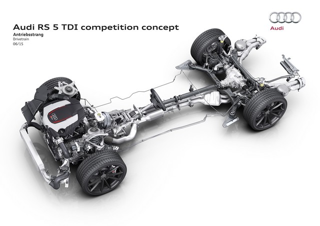 Le concept Audi RS 5 TDI competition établit un record sur le circuit de Sachsenring 740260A153909large