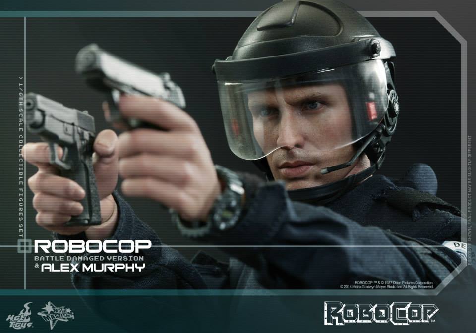 HOT TOYS - Robocop (Battle Damaged Version) & Alex Murphy 741717208