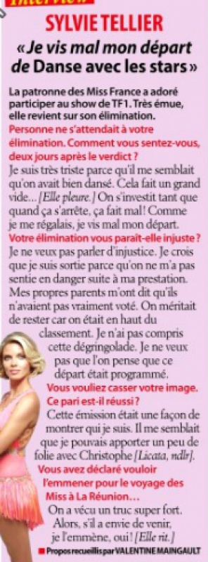 Danse avec les stars - Presse 2016 - Page 3 744407dasltelestarsylvietellier