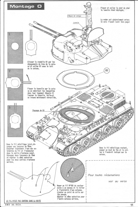 [Heller] AMX 30-DCA (Réf.L811) 746582HellerAMX30DCA811011