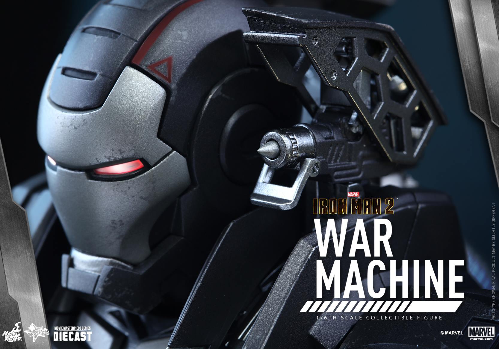 HOT TOYS - Iron Man 2 - War Machine Diecast 755621115