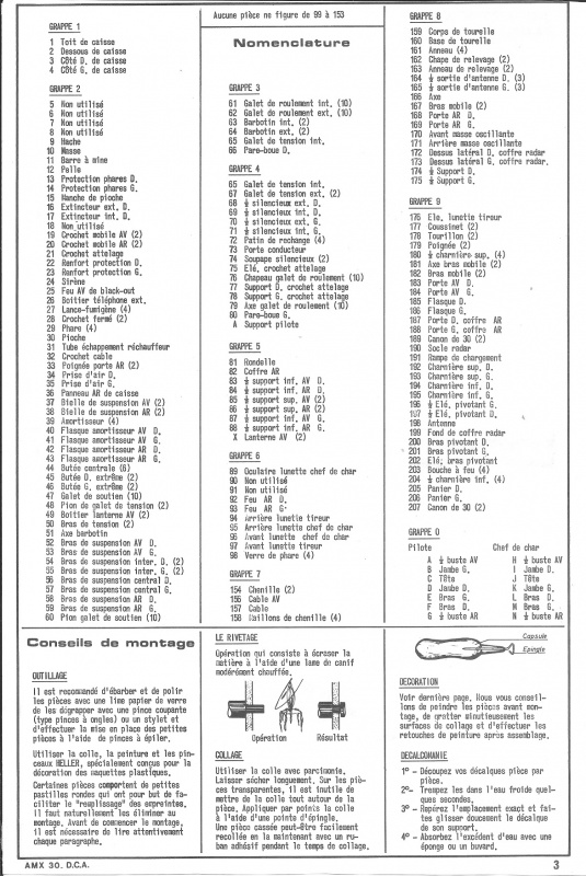 AMX 30 DCA 1/35ème Réf L 811 760112HellerAMX30DCA811003