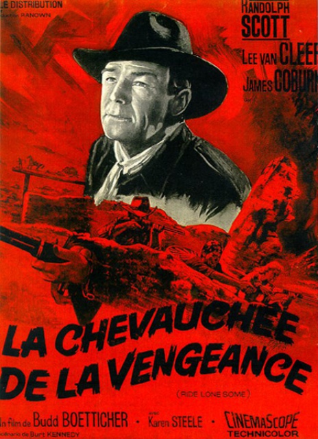 La Chevauchée de la vengeance: 760726afficheLaChevaucheedelavengeanceRideLonesome19581