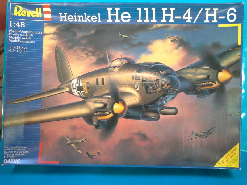 HEINKEL 111 H6 REVELL 1/48 .En croix . 76209320160429185458