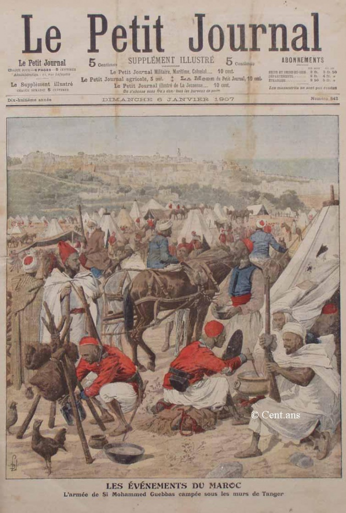 صفحات من تاريخ المغرب الحديث من خلال Le Petit journal illustré - صفحة 2 771494pj84206011907