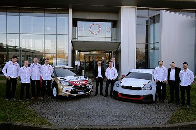 Programmes Sportifs Citroën Racing 2014  773108ds3wrcEquipe20142