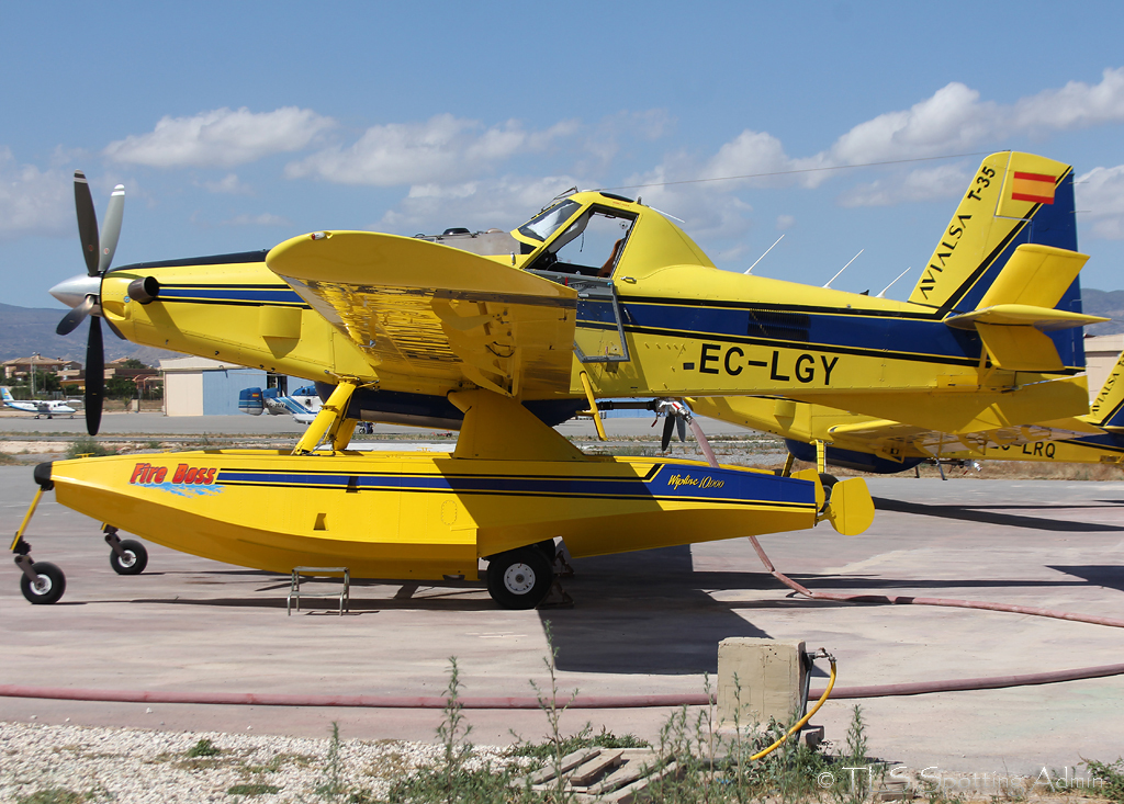 Aérodrome Alicante-Mutxamel - LEMU 776705AirTractorAT802AvialsaECLGYAlicante090813EPajaud