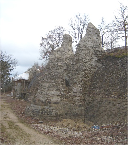 NOYERS SUR SEREIN : MEDIEVAL 7811064vestige