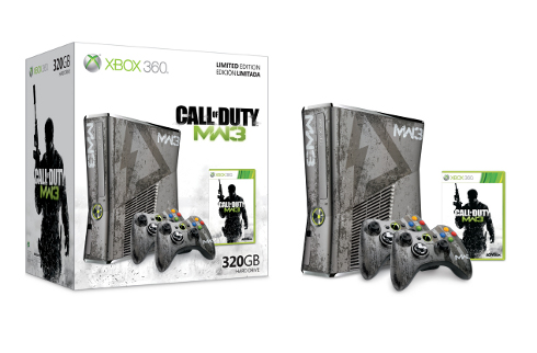 Une Xbox 360 Call Of Duty Modern Warfare 3 en édition limitée  781762mw3xbox360bundle