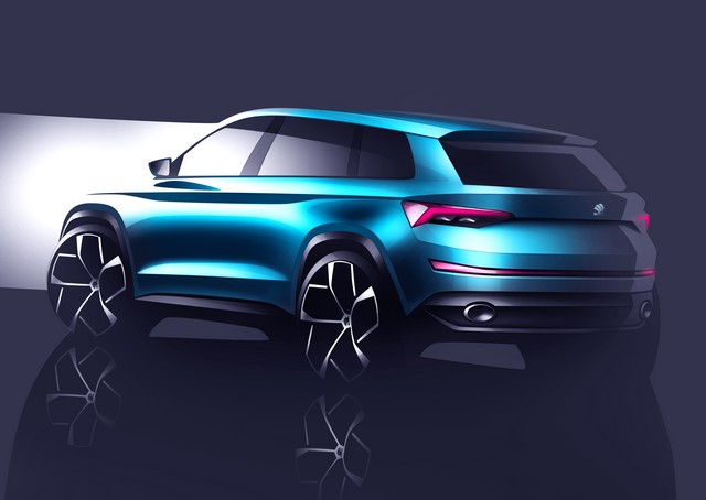 L’étude stylistique SUV ŠKODA VisionS en première à Genève 78705802VisionS