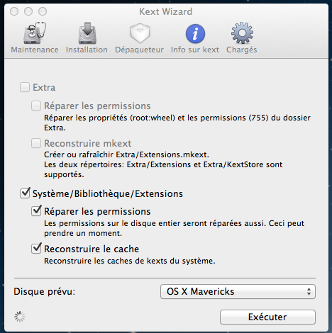 Tuto installe OS X Mavericks sur sony vaio serie SVF E  787669Maintenance