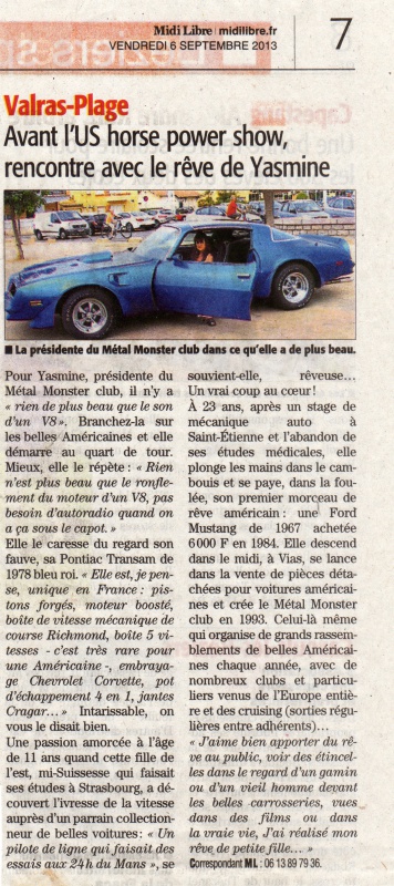 20 ème anniversaire ... U.S HORSEPOWER SHOW - Page 7 787957article1