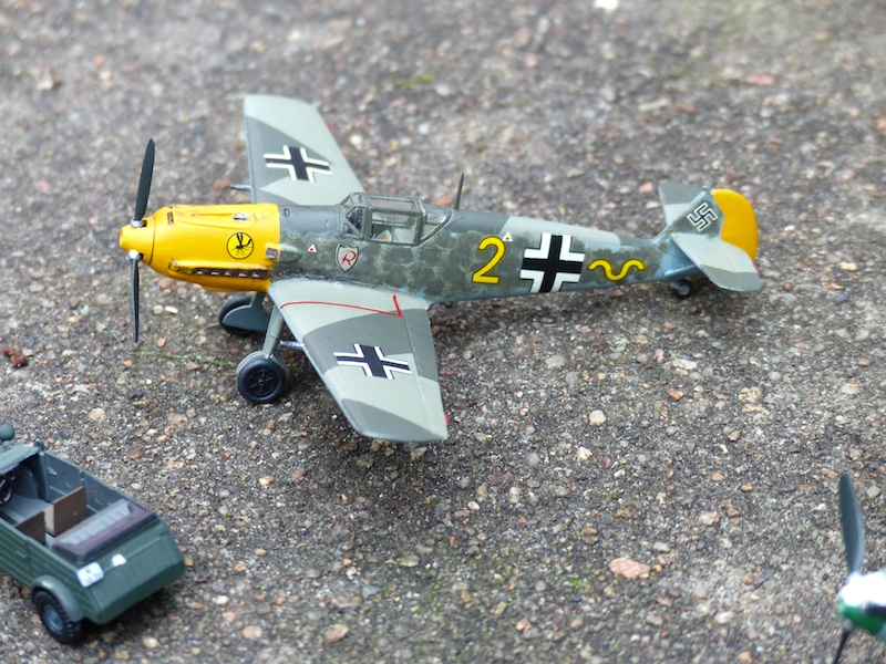 Messerschmitt BF 109E 4  Richthofen  (Heller) 1/72 (VINTAGE) 794258P1030862modif