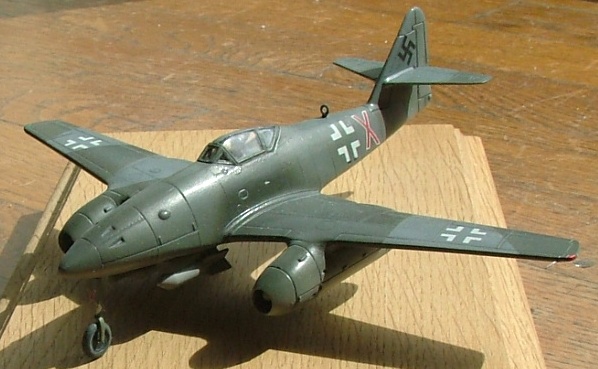 Messerschmitt Me 262 2a Schwalbe 1/72 Matchbox (VINTAGE) 794468DSCF3402