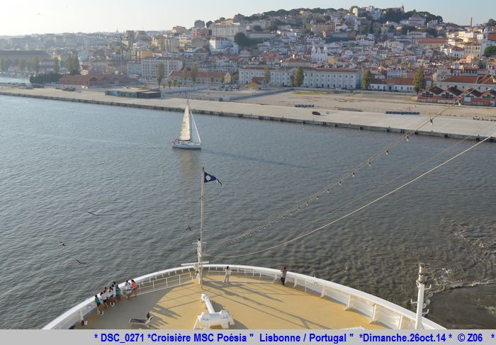 ESCALE Croisière MSC Poésia à Lisbonne/Portugal  26Oct.14  801836DSC0271