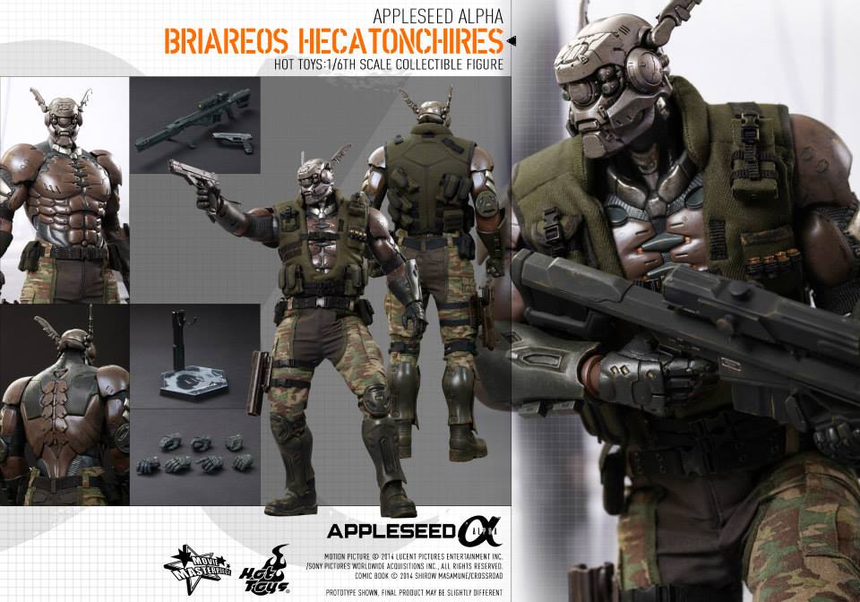 HOT TOYS - Appleseed Alpha - Briareos Hecatonchires 802903114