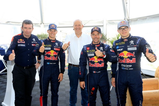 Sébastien Loeb signe, à Lohéac, son quatrième podium de suite 805649017170099867