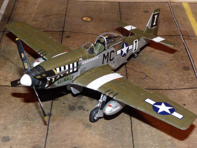 P 51D Happy Jack Go Buggy Maj Jack ILLFREY 20e Fighter Group   81158259FA