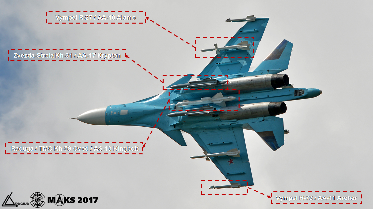 MAKS 2017 - Moscou Joukovski - Page 8 812057Su34weapons
