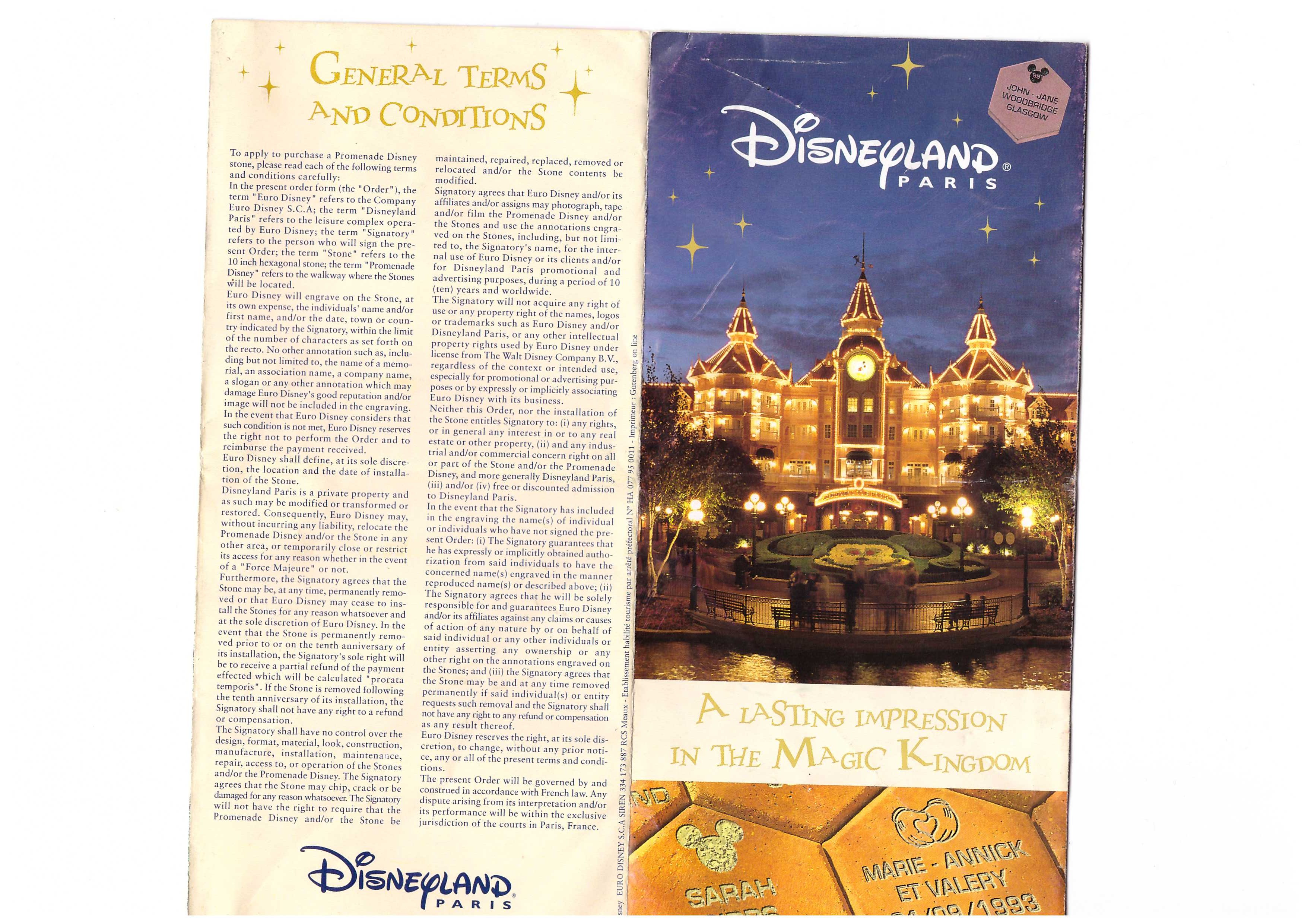 [STORIA DISNEY] Promenade Disney. le mattonelle personalizzate - Pagina 2 814513PromenadeDisney1