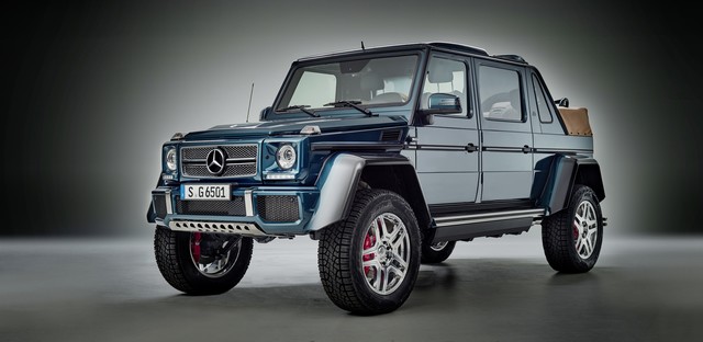 Nouvelle Mercedes-Maybach G 650 Landaulet Edition limitée : le luxe à ciel ouvert, sur la route et en tout-terrain  82154117C1512