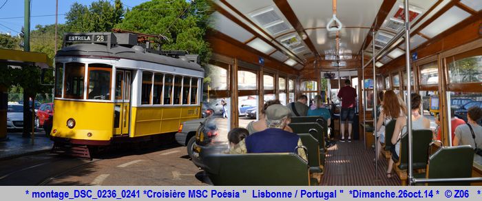 ESCALE Croisière MSC Poésia à Lisbonne/Portugal  26Oct.14  821957montageDSC02360241