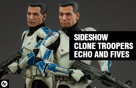 [SideShow] Star Wars: Clone Troopers: Echo and Fives - Sixth Scale Figure 824257echo