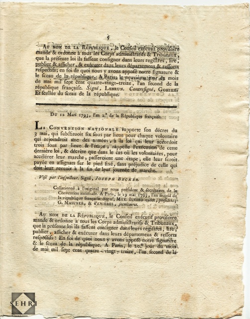 Lois, décrets et textes fondamentaux règlant la levée et le service des bataillons de volontaires 824592sehrib1805