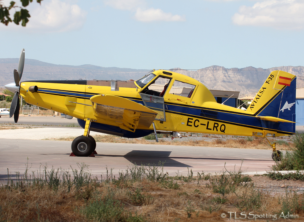 Aérodrome Alicante-Mutxamel - LEMU 824633AirTractorAT802AvialsaECLRQAlicante090813EPajaud