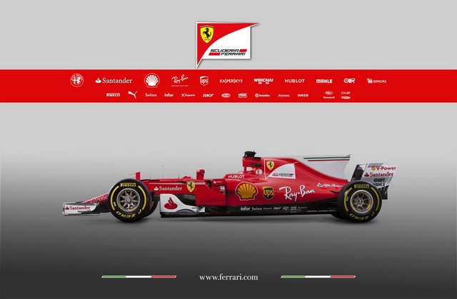 F1 2017 - Ferrari a presenté sa nouvelle monoplace, la SF70H 825870ef50fdf66f3049cc9db3