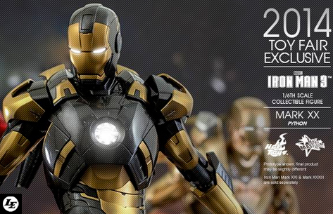 [Hot Toys] Toy Fair Exclusive - Iron Man 3: 1/6th scale Python (Mark XX) 842024python