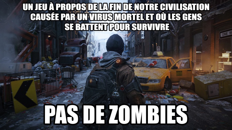 Figurine inspirée du jeu vidéo THE DIVISION 842129Affiche2Francais