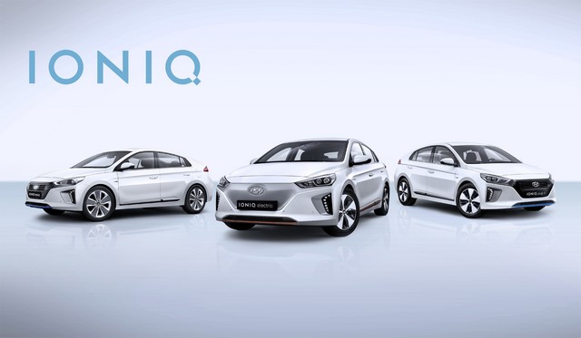 Oser la différence: la nouvelle famille Hyundai IONIQ électrifie le Salon de Genève  843425Lineup