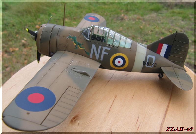 Brewster B-339 Buffalo - 448th Squadron, RNZAF, Singapour 1941 - Tamiya 1/48ème 844101fini11